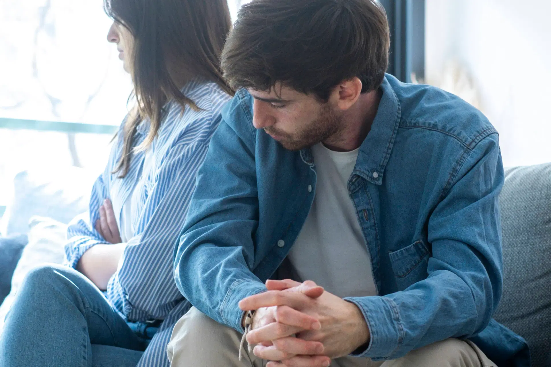 Couple in counseling