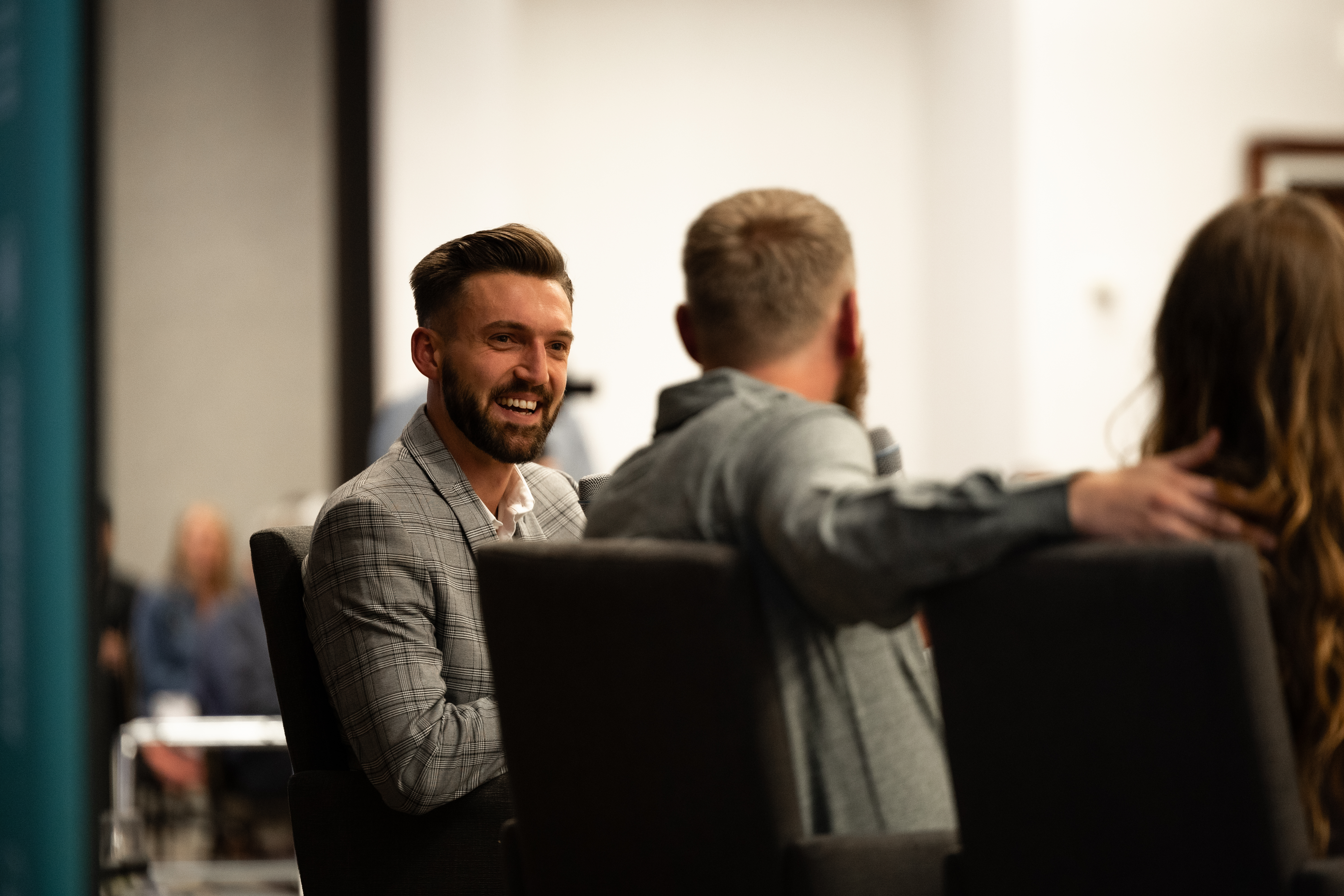 Pure Desire group session with participants sharing in a supportive environment